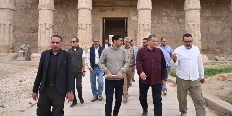 بدء مشروعات ترميم وتطوير معابد الأقصر والكرنك بالبر الشرقي وحتشبسوت وستي الأول بالبر الغربي في الأقصر