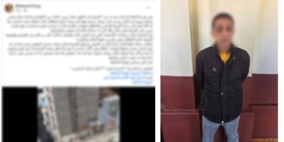 ضبط مرتكب واقعة إلقاء ألواح خشبية من شرفة منزله على السيارات بالإسكندرية 