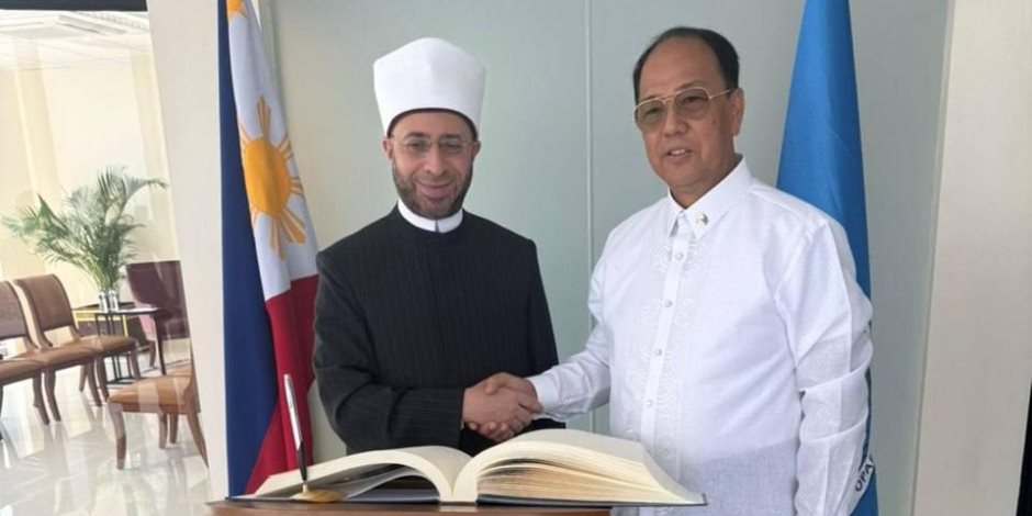 مستشار الرئيس الفلبيني للمصالحة والوحدة يستقبل وزير الأوقاف ضمن جدول الزيارة إلى الفلبين 
