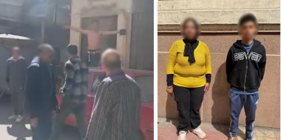 كشف ملابسات تعدي شخص عاري الجسد على سيدة بالإسكندرية