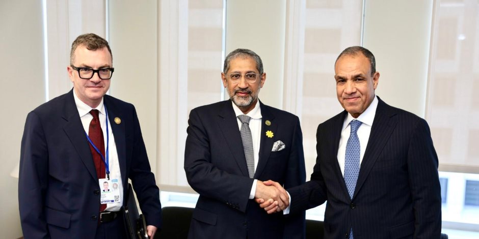وزير الخارجية يلتقي رئيس المصرف العربي للتنمية الاقتصادية في أفريقيا