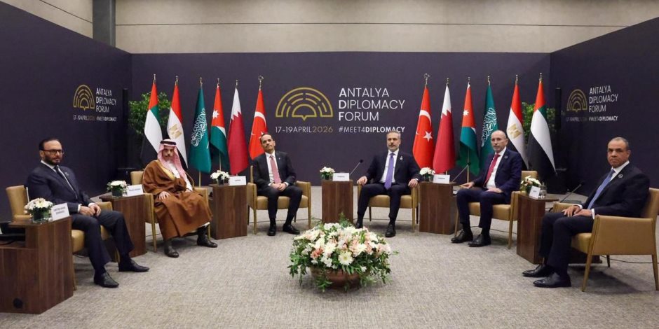 على هامش منتدى أنطاليا الدبلوماسي.. وزير الخارجية يؤكد على ثوابت الموقف المصري من القضية الفلسطينية