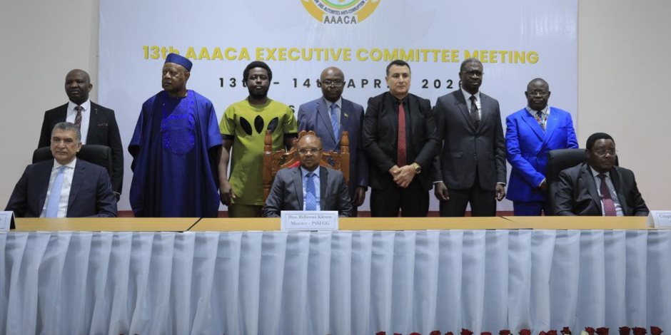 هيئة الرقابة الإدارية تترأس أعمال الاجتماع الثالث عشر للجنة التنفيذية لاتحاد هيئات مكافحة الفساد الإفريقية 