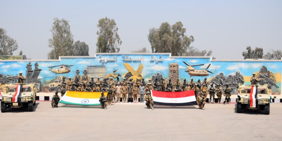 ختام فعاليات التدريب المصرى الهندى المشترك " إعصار- 4 "