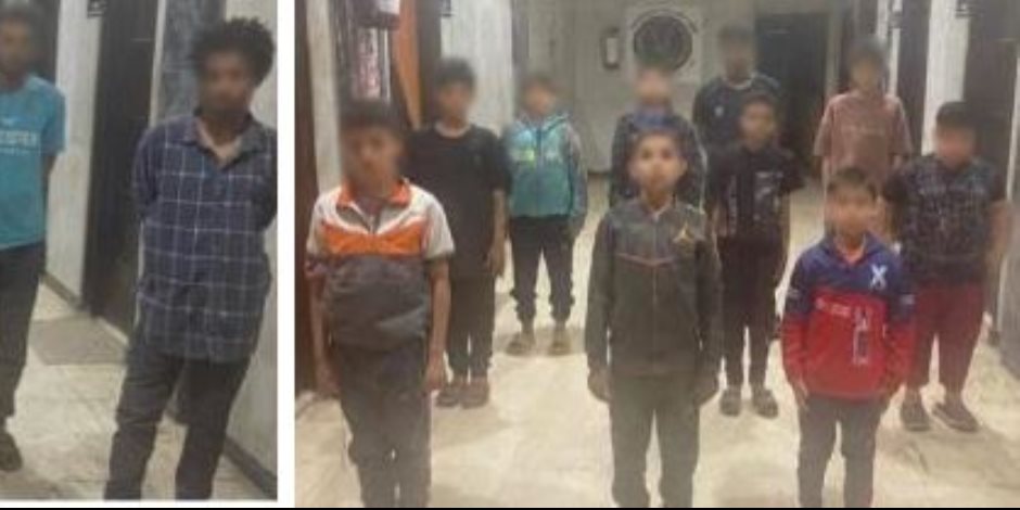 مباحث رعاية الأحداث تضبط 5 رجال وسيدة يستغلون الأطفال فى أعمال التسول بالقاهرة
