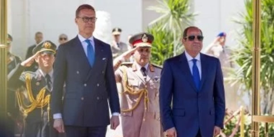 رئيس فنلندا يشيد بالتطور فى مصر: تحول واضح فى البنية التحتية وشبكات الطرق