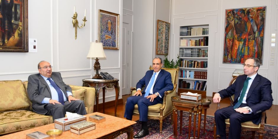 وزير الخارجية يستقبل مسئولي غرفة التجارة الأمريكية فى القاهرة