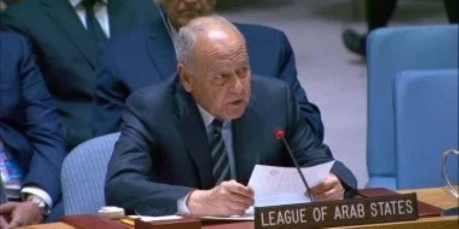 أبو الغيط أمام مجلس الأمن : الاحتلال الإسرائيلى جوهر عدم الاستقرار فى الشرق الأوسط