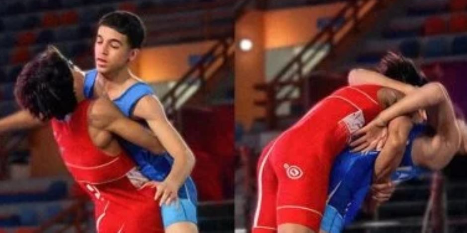 أبطال مصر رافعين راسها.. شاهد عبد الله حسونة أمام بطل تونس في بطولة أفريقيا وحصده الميدالية الذهبية
