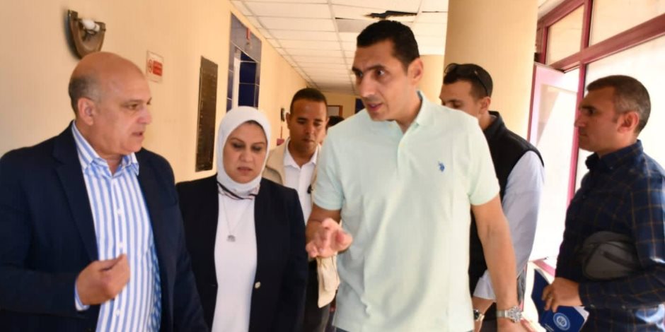 وزير الشباب والرياضة يتفقد أعمال تطوير مركز الطب الرياضي بمدينة نصر