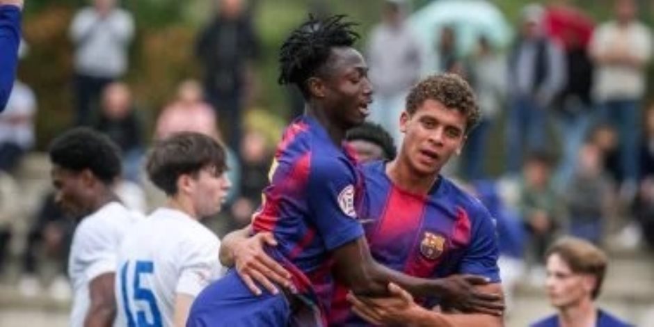 شاهد.. هاتريك حمزة عبد الكريم مع برشلونة ضد مونتيكارلو فى الشوط الأول