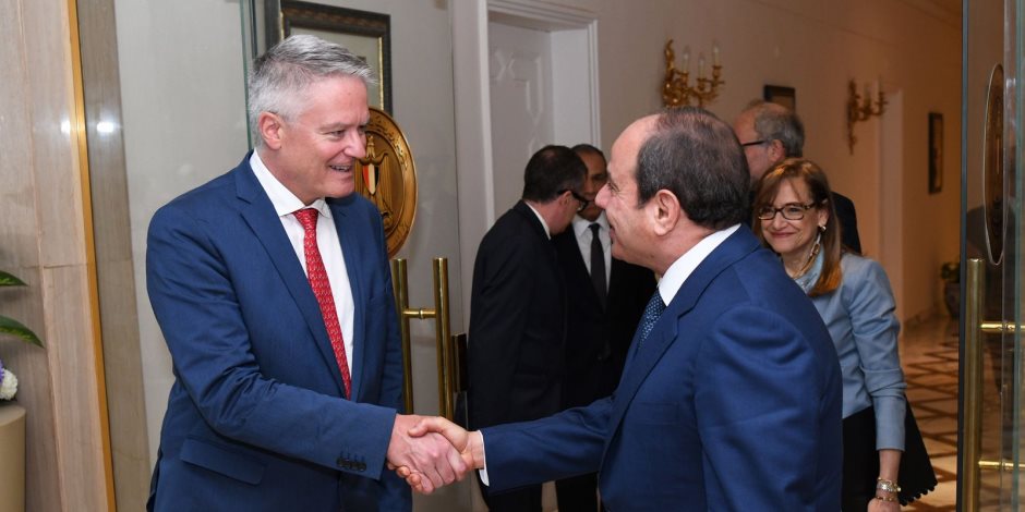 الرئيس السيسي يستقبل الأمين العام لمنظمة التعاون الاقتصادي والتنمية 