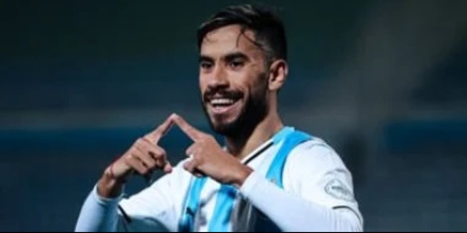 ناصر ماهر يسجل هدف التعادل لبيراميدز أمام سيراميكا (1-1)