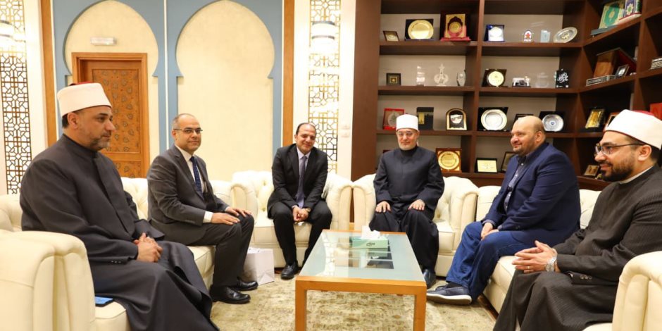مفتي الجمهورية يستقبل نائب رئيس هيئة الرقابة النووية والإشعاعية لبحث تعزيز التعاون المشترك