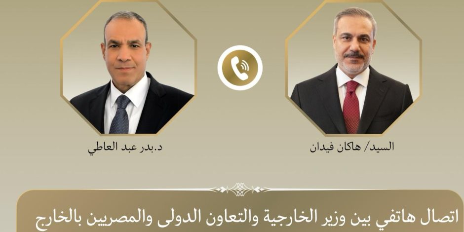 وزير الخارجية يبحث هاتفياً مع نظيره التركي جهود خفض التصعيد الإقليمي