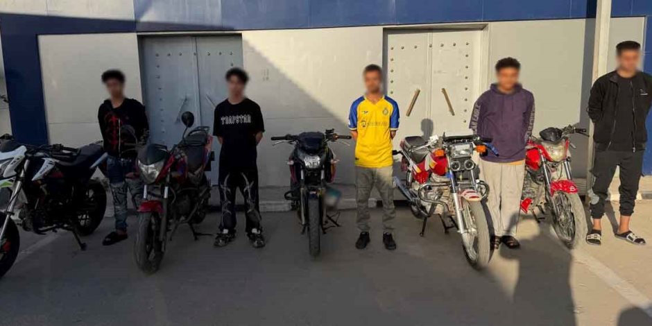 كشف مرتكبي واقعة قيادة دراجات نارية بشكل استعراضي وإزعاج المواطنين بالقاهرة
