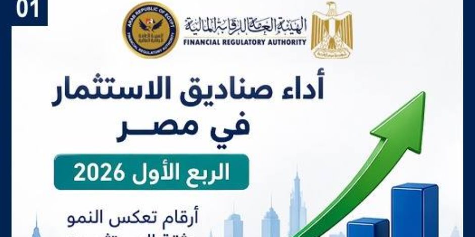 الرقابة المالية تصدر أول تقرير لأداء صناديق الاستثمار عن الربع الأول من عام 2026