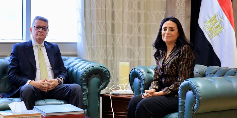 وزيرة التضامن الاجتماعي تلتقي رئيس لجنة حقوق الإنسان بمجلس النواب