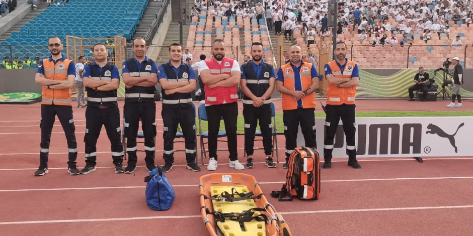  الصحة: هيئة الإسعاف تؤمن نهائي كأس الكونفدرالية بـ10 سيارات إسعاف عالية التجهيز