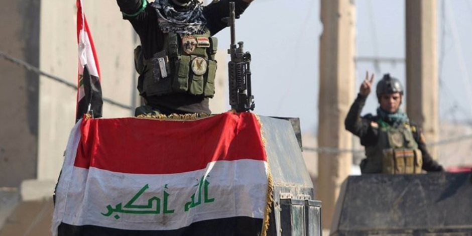 الحشد الشعبىي  العراقي يفرض إجراءات أمنية غير مسبوقة باتجاه معبر حدودى مع السعودية لتعقب بقايا داعش 