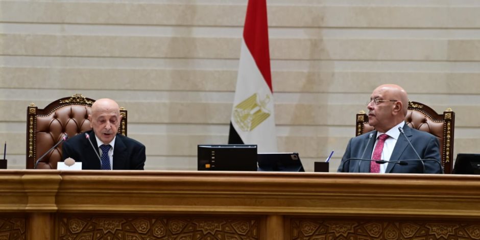 كلمة رئيس مجلس النواب بمناسبة زيارة المستشار عقيلة صالح