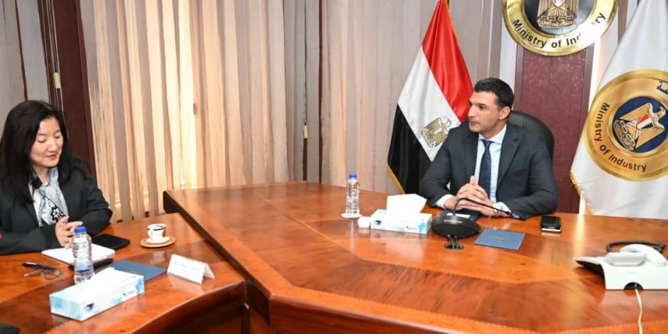 وزير الصناعة يبحث مع الممثلة المقيمة لبرنامج الأمم المتحدة الإنمائي في مصر تعزيز التعاون المشترك 