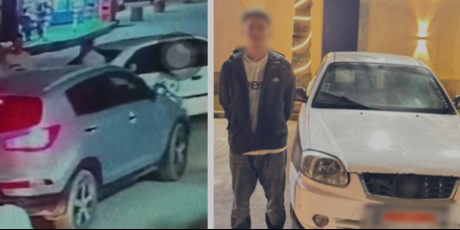 ضبط سائق "تاكسي" بعد تداول فيديو تعديه على سيدة بالعريش بسبب أولوية المرور