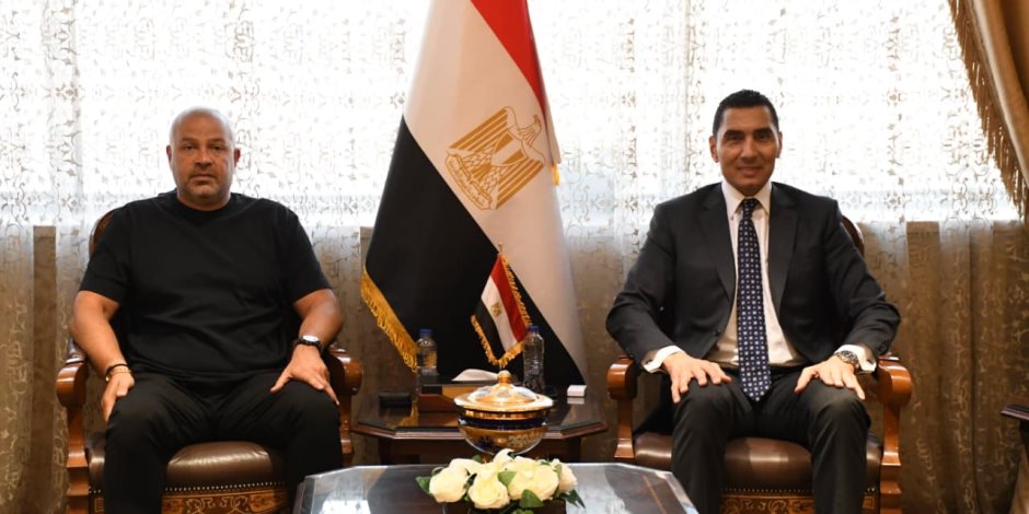وزير الرياضة يستقبل رئيس منتخب السويس بحضور رئيس رابطة الأندية المحترفة لدعم الأندية الجماهيرية والاستقرار
