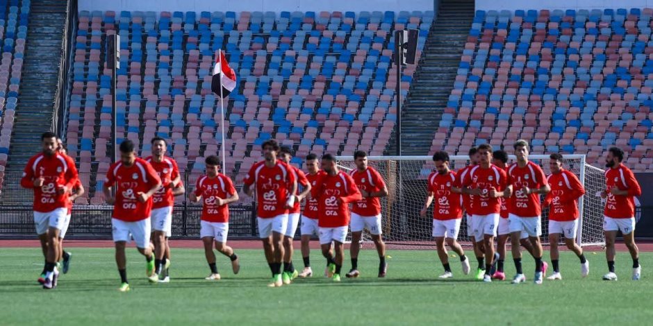 بالصور.. منتخب الفراعنة يستأنف تدريباته قبل السفر إلى الولايات المتحدة الأمريكية 