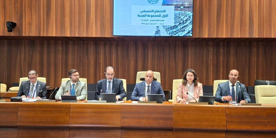 وزير العمل يترأس اجتماعات المجموعة العربية لرسم ملامح موقف موحد قبل انطلاق مؤتمر العمل الدولي