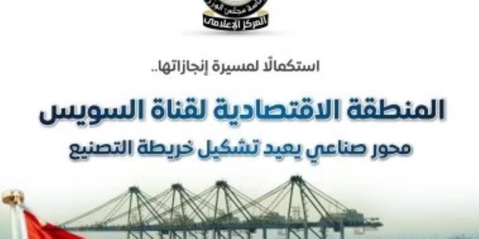 مجلس الوزراء: إيرادات اقتصادية قناة السويس قفزت أكثر من 3 أضعاف خلال 8 سنوات