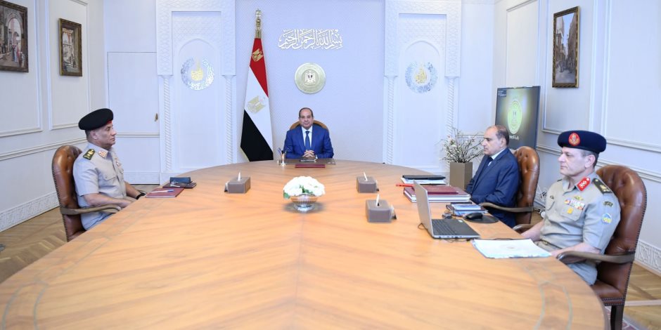 الرئيس السيسى يثمن جهود الدولة ومؤسساتها الوطنية لمواجهة التحديات الناجمة عن الأزمات العالمية 