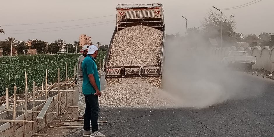 محافظة الجيزة: إنشاء سور خرساني على ترعة المريوطية للحد من الحوادث المرورية