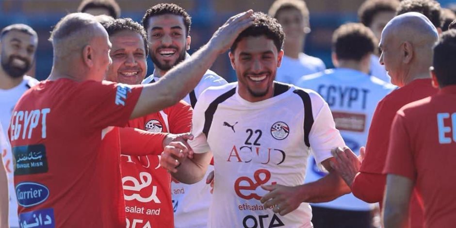 مساء اليوم ..منتخب مصر يخوض مرانه الرئيسى الليلة استعدادا لودية البرازيل
