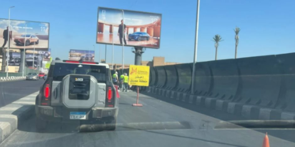غلق جزئي لكوبري أكتوبر في الاتجاهين لإصلاح الفواصل
