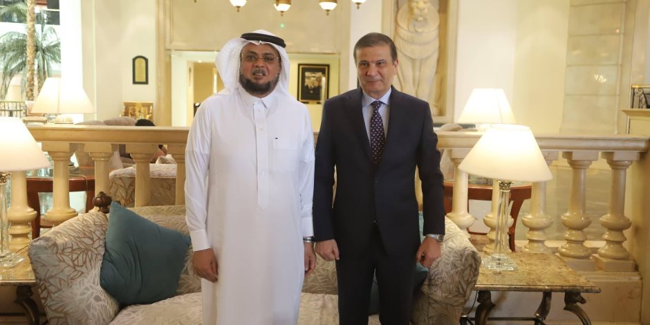 ‎وزير الزراعة يبحث مع الجانب السعودي تنسيق المواقف في مؤتمر مكافحة التصحر