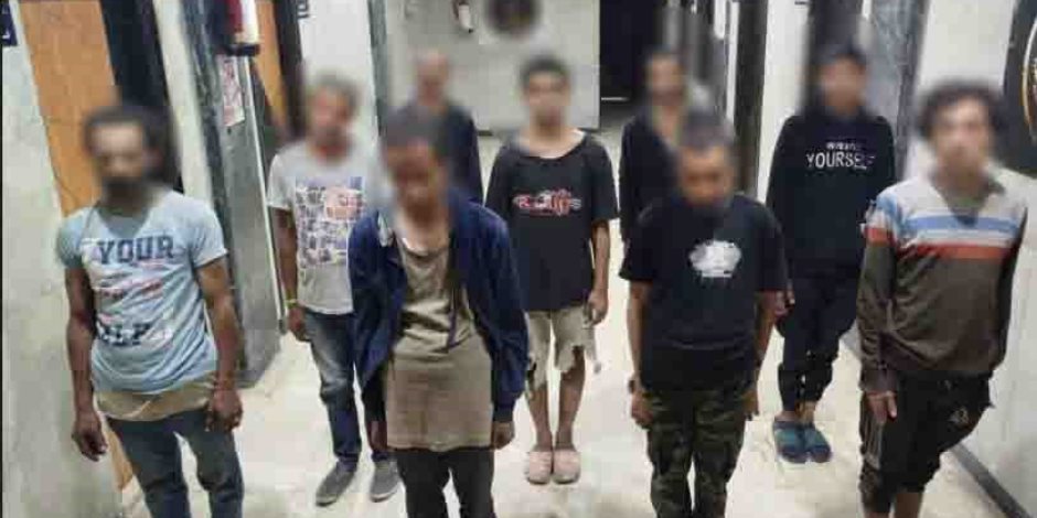 الداخلية تضبط 10 أشخاص لقيامهم باستغلال الأطفال الأحداث في أعمال التسول بالجيز