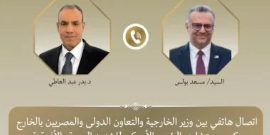 وزير الخارجية يبحث مع كبير مستشاري ترامب للشئون العربية التطورات الإقليمية