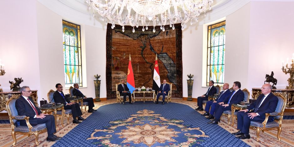 الرئيس السيسي ورئيس الكونغو الديموقراطية يشهدان التوقيع علي عدد من مذكرات التفاهم والاتفاقيات