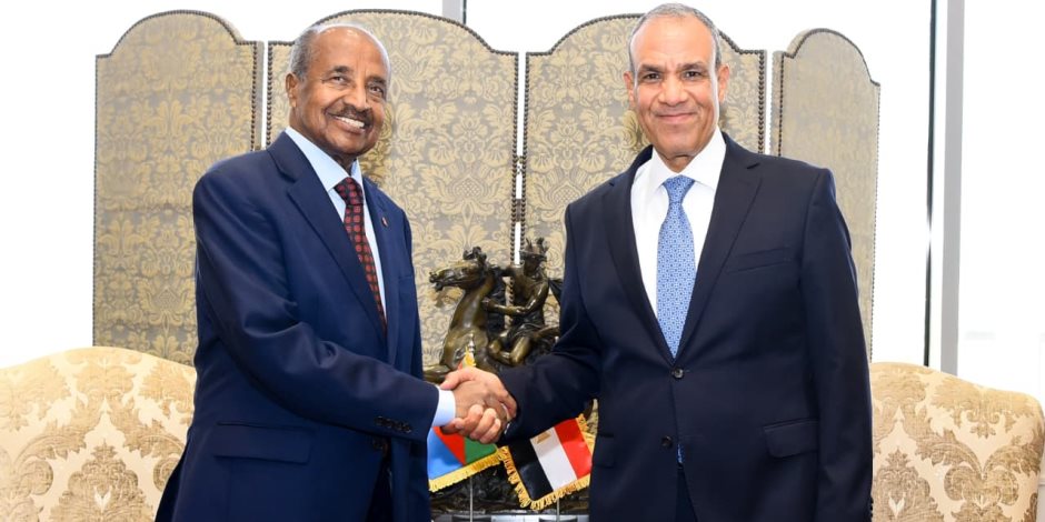 The Foreign Minister received his Eritrean counterpart and they discussed strengthening the strategic partnership and coordination on regional issues.
