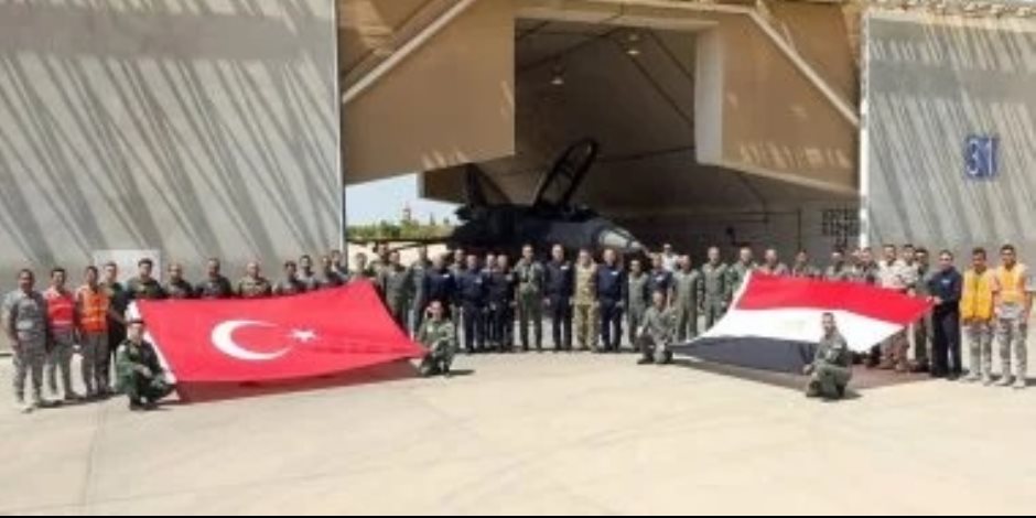 إنطلاق فعاليات التدريب الجوى المشترك المصرى التركى بجمهورية مصر العربية