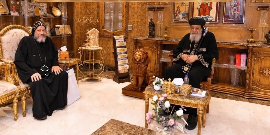 تحت رعاية قداسة البابا تواضروس الثاني دير مارمرقس بطريق العلمين .. يحتفل غداً بعيد استشهاد القديس أبسخيرون القلينى