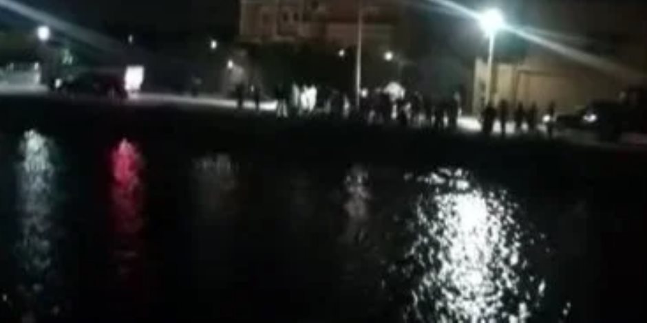 انتشال 5 أشخاص من ضحايا انقلاب سيارة في ترعة المريوطية بالبدرشين