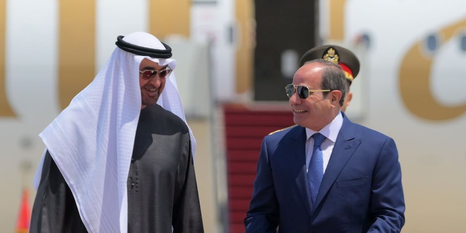 الرئيس السيسي يستقبل الشيخ محمد بن زايد آل نهيان في زيارة أخوية إلى مصر