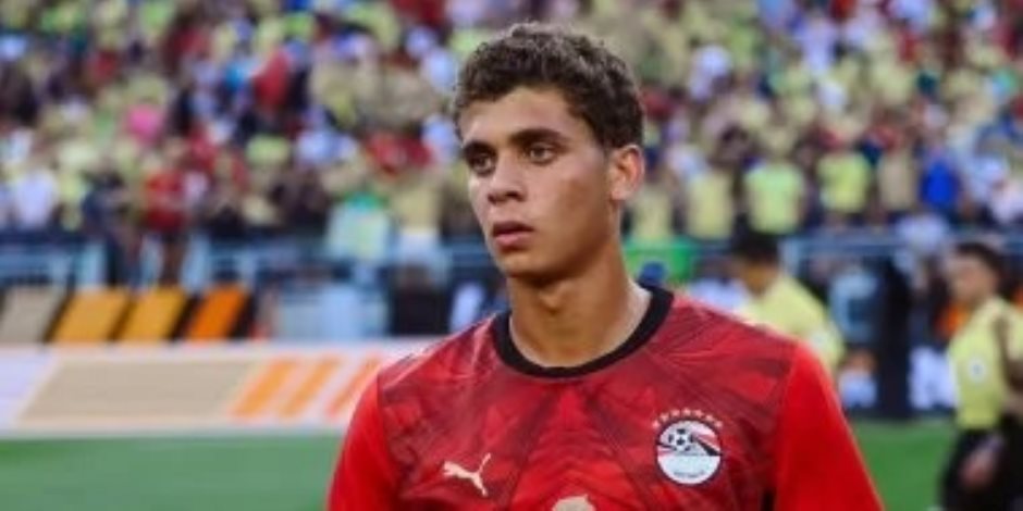 برشلونة يهنئ حمزة عبد الكريم بعد مشاركته فى قمة مصر وبلجيكا بكأس العالم