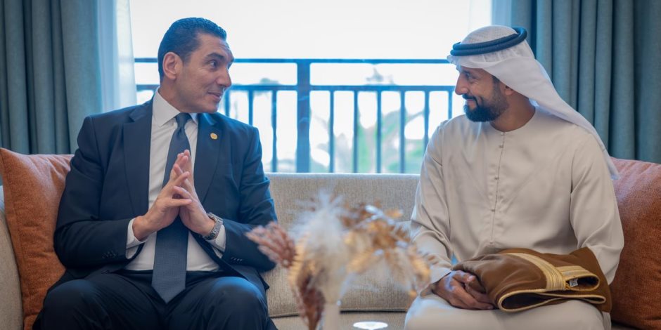 على هامش الملتقى العربي الأول بالمغرب.. وزير الشباب والرياضة يلتقي وزير الدولة لشؤون الشباب بدولة الإمارات 