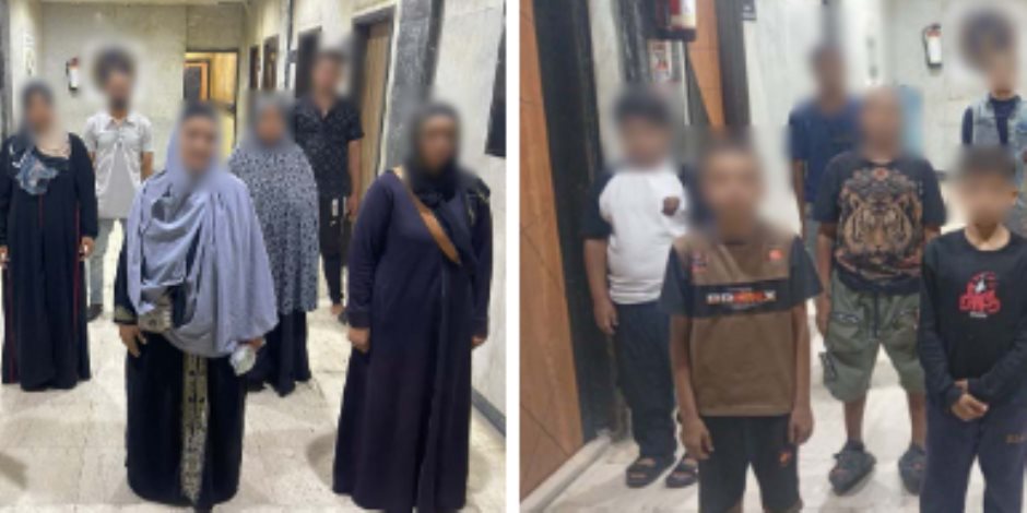 الداخلية تضبط 7 متهمين باستغلال 14 طفلًا في التسول وبيع السلع بإلحاح في القاهرة