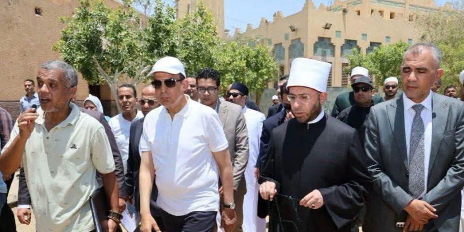 وزير الأوقاف ومحافظ المنيا يتفقدان منطقة البهنسا الأثرية ويعلنان خطة متكاملة لتحويلها إلى مقصد عالمي للسياحة