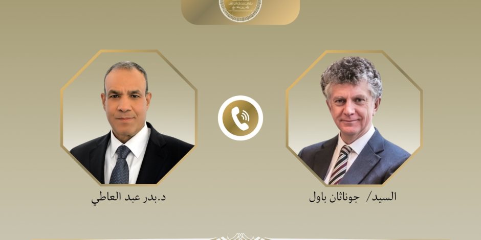 وزير الخارجية يبحث مع مستشار الأمن القومي البريطاني العلاقات الثنائية والتطورات الإقليمية
