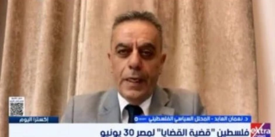 محلل فلسطيني: 30 يونيو عززت ثقل مصر في دعم القضية الفلسطينية